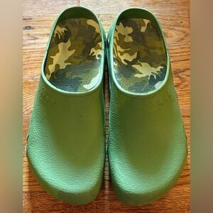 Slogger Army Green Camouflage Garden Galoshes Rubber Men 9/10, NWOB